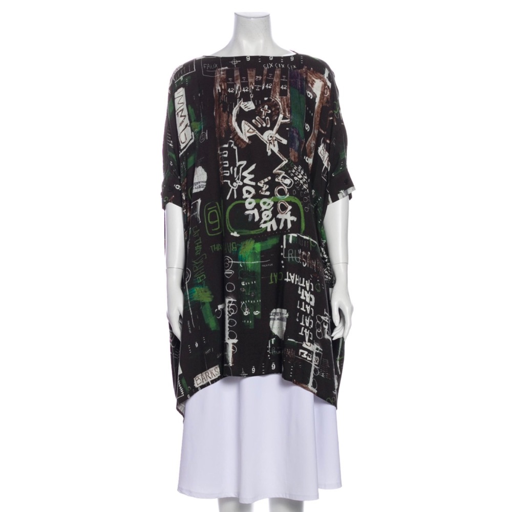 Maison Margiela MM6 bateau printed tunic S Rare!